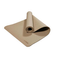YOGAMATTE - Braun, Basics, Holz/Kunststoff (60/190cm) - WECON HOME