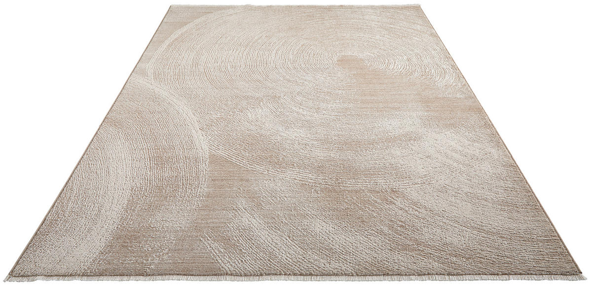 WEBTEPPICH 133/190 cm  - Beige, Design, Textil (133/190cm) - Novel