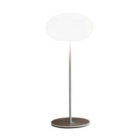TISCHLEUCHTE AIH 19/43 cm   - Weiß, KONVENTIONELL, Glas (19/43cm)