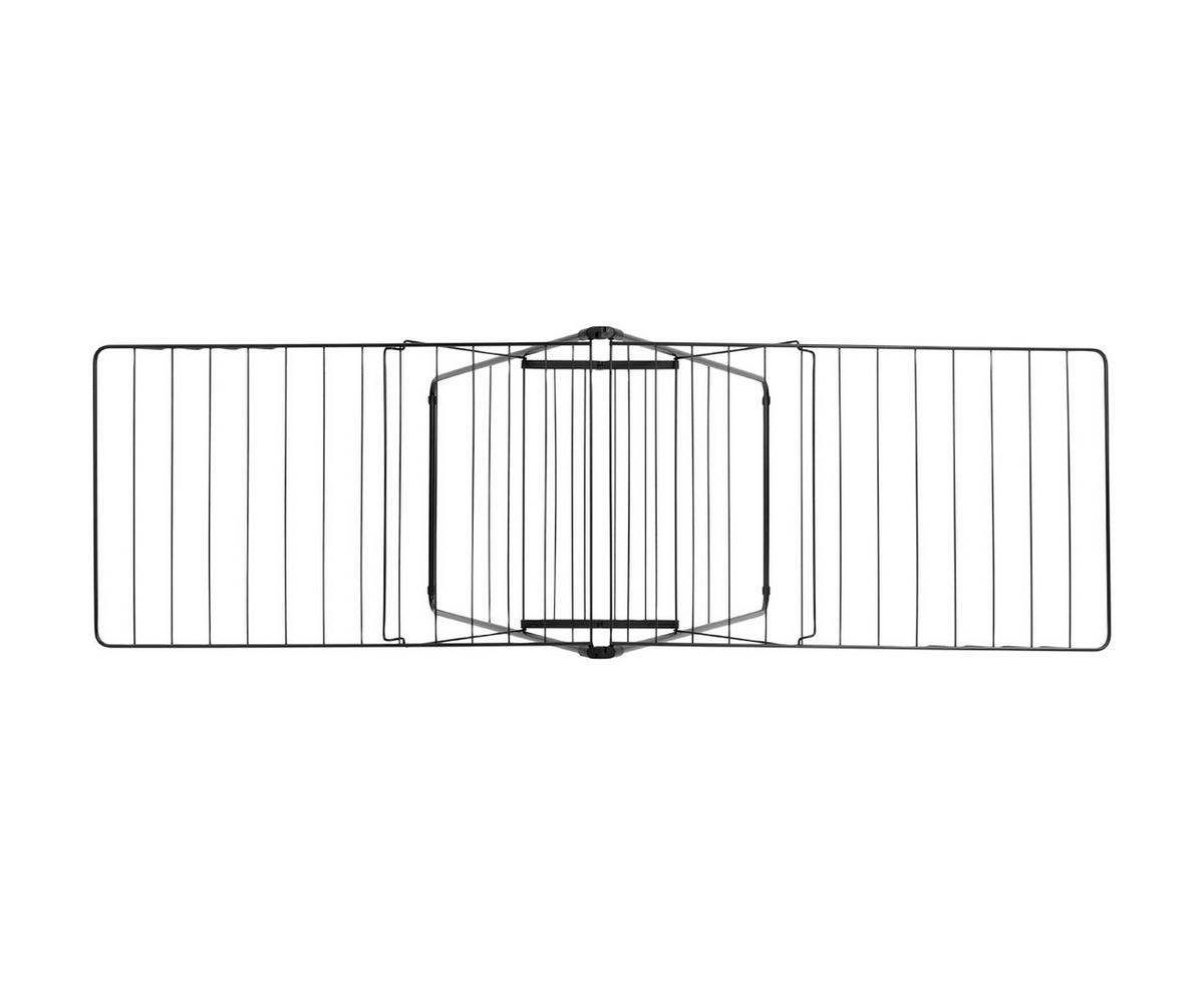 STANDTROCKNER  - Schwarz, Basics, Metall (59.2/98.4/5cm) - Brabantia