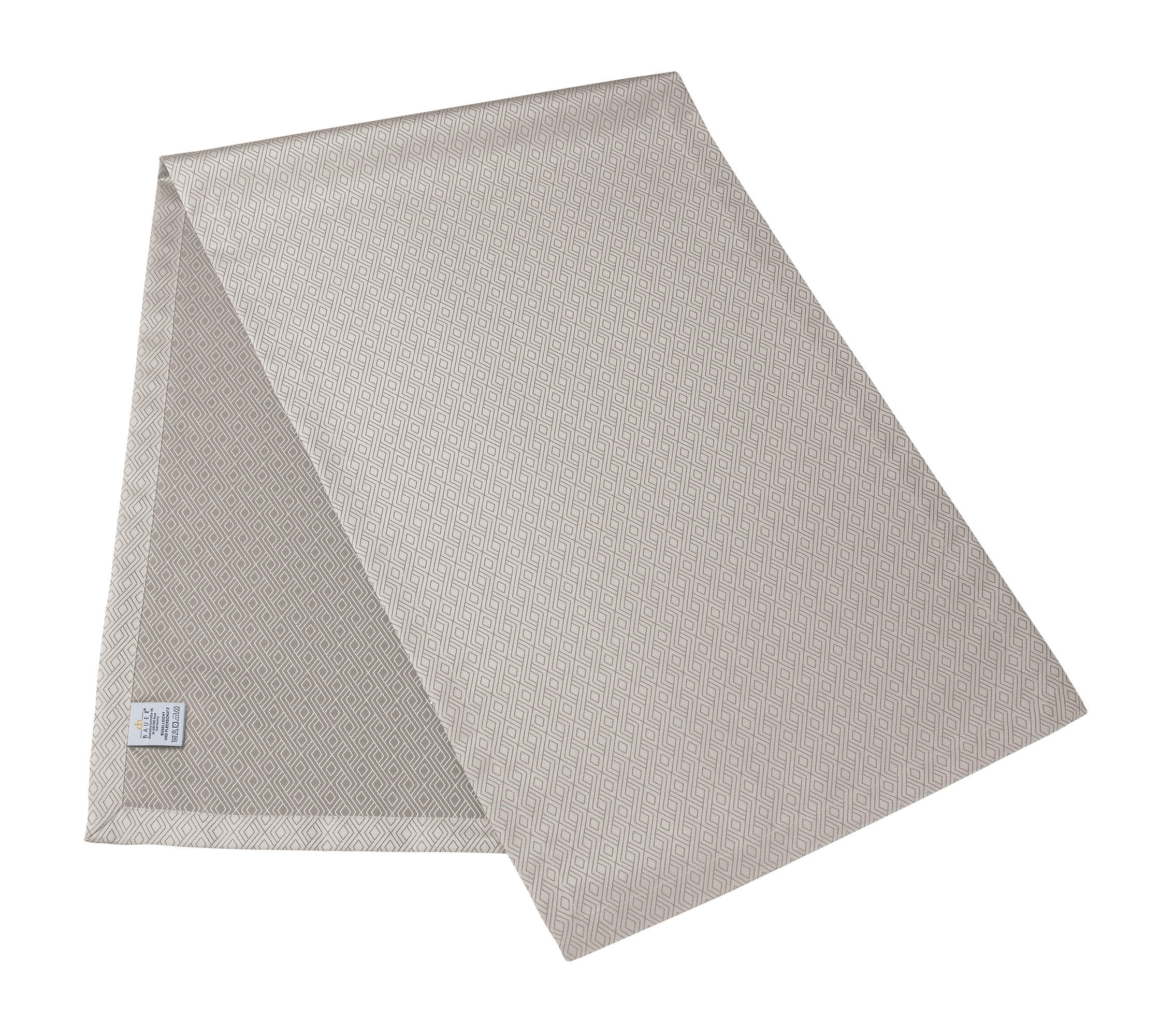 NADSTOLNJAK 50/140 cm   RIGA  - siva/svetlosiva, Osnovno, tekstil (50/140cm) - Curt Bauer