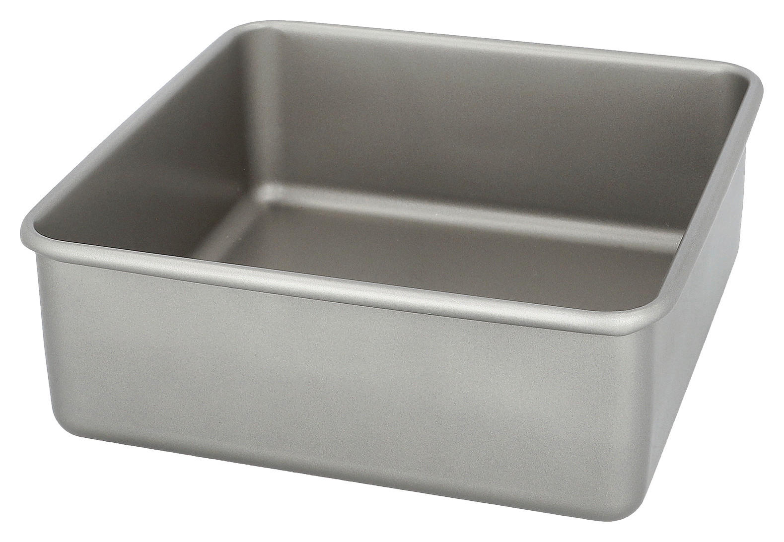 BAKFORM - grå, Basics, metall (22/22/8cm) - Birkmann