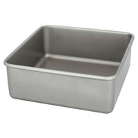 BAKFORM - grå, Basics, metall (22/22/8cm) - Birkmann