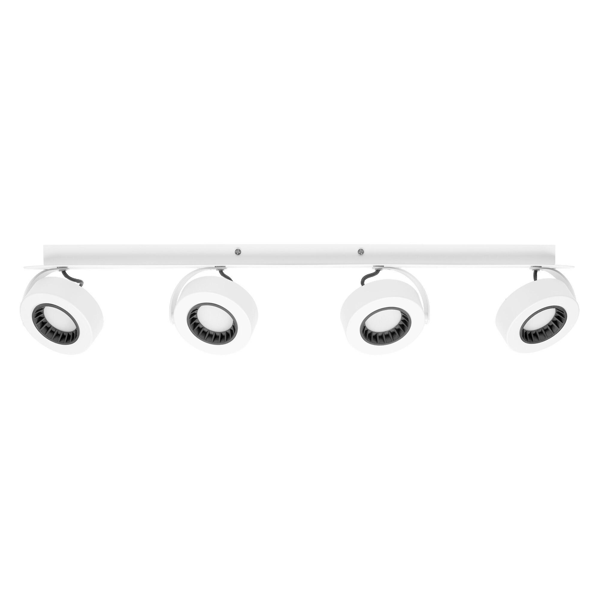 LED-STRAHLER 69,5/10/10,5 cm   - Weiß, Basics, Kunststoff/Metall (69,5/10/10,5cm) - Osram