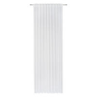 KONČANA ZAVESA  prosojno  140/280 cm   - bela, Basics, tekstil (140/280cm) - Esposa