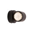 LED-WANDLEUCHTE 12/11 cm   - Schwarz, Design, Kunststoff/Metall (12/11cm) - Novel