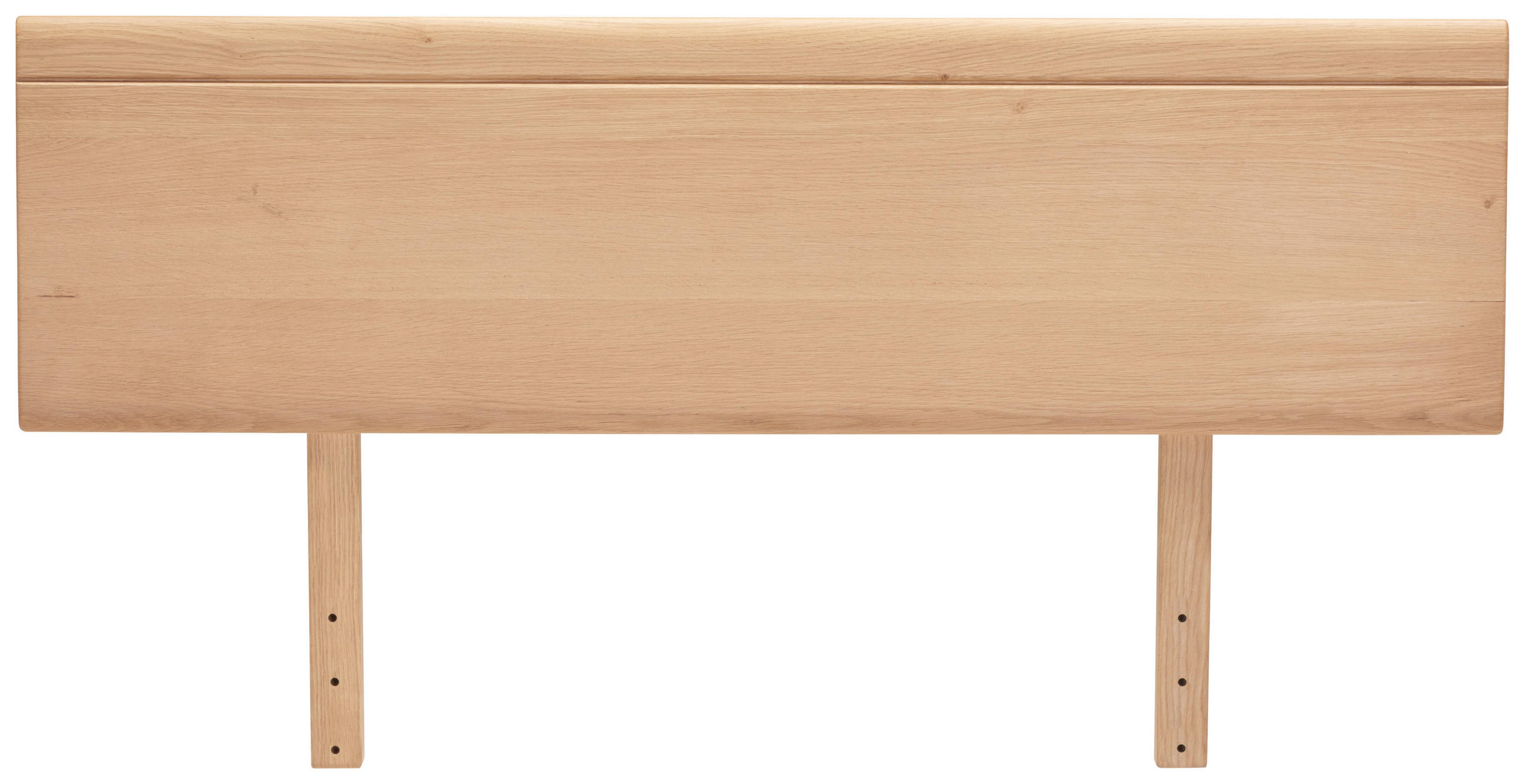 ZÁHLAVIE, 147/44/25 cm, divý dub - farby duba, Natur, drevo (147/44/25cm) - Linea Natura