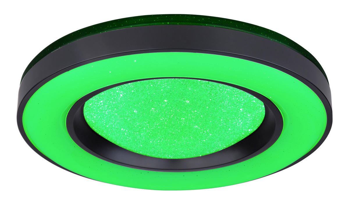 LED-DECKENLEUCHTE 45 W  50/11 cm    - Opal, Lifestyle, Kunststoff/Metall (50/11cm) - Novel