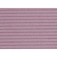 ECKSOFA in Cord Violett  - Violett/Schwarz, KONVENTIONELL, Holz/Textil (267/181cm) - Carryhome