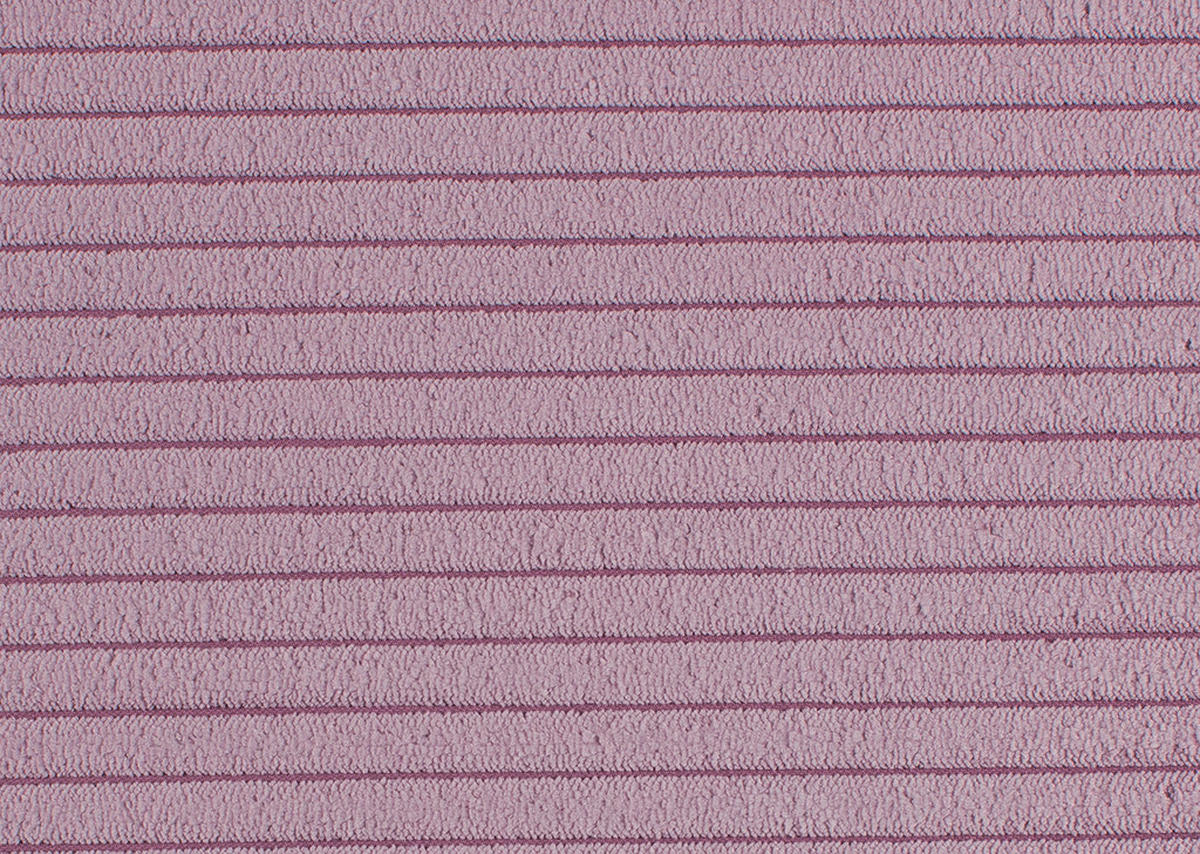 CANAPÉ D'ANGLE in Cord Violett  - Violett/Schwarz, Konventionell, Holz/Textil (267/181cm) - Carryhome