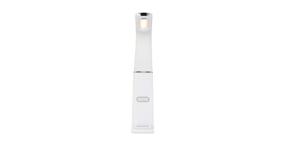LED-SCHREIBTISCHLEUCHTE 6,5/13/48 cm - Weiß, Basics, Kunststoff (6,5/13/48cm) - Novel