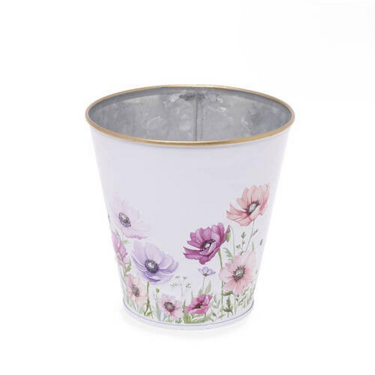 ÜBERTOPF 13/13 cm  - Multicolor, LIFESTYLE, Metall (13/13cm)