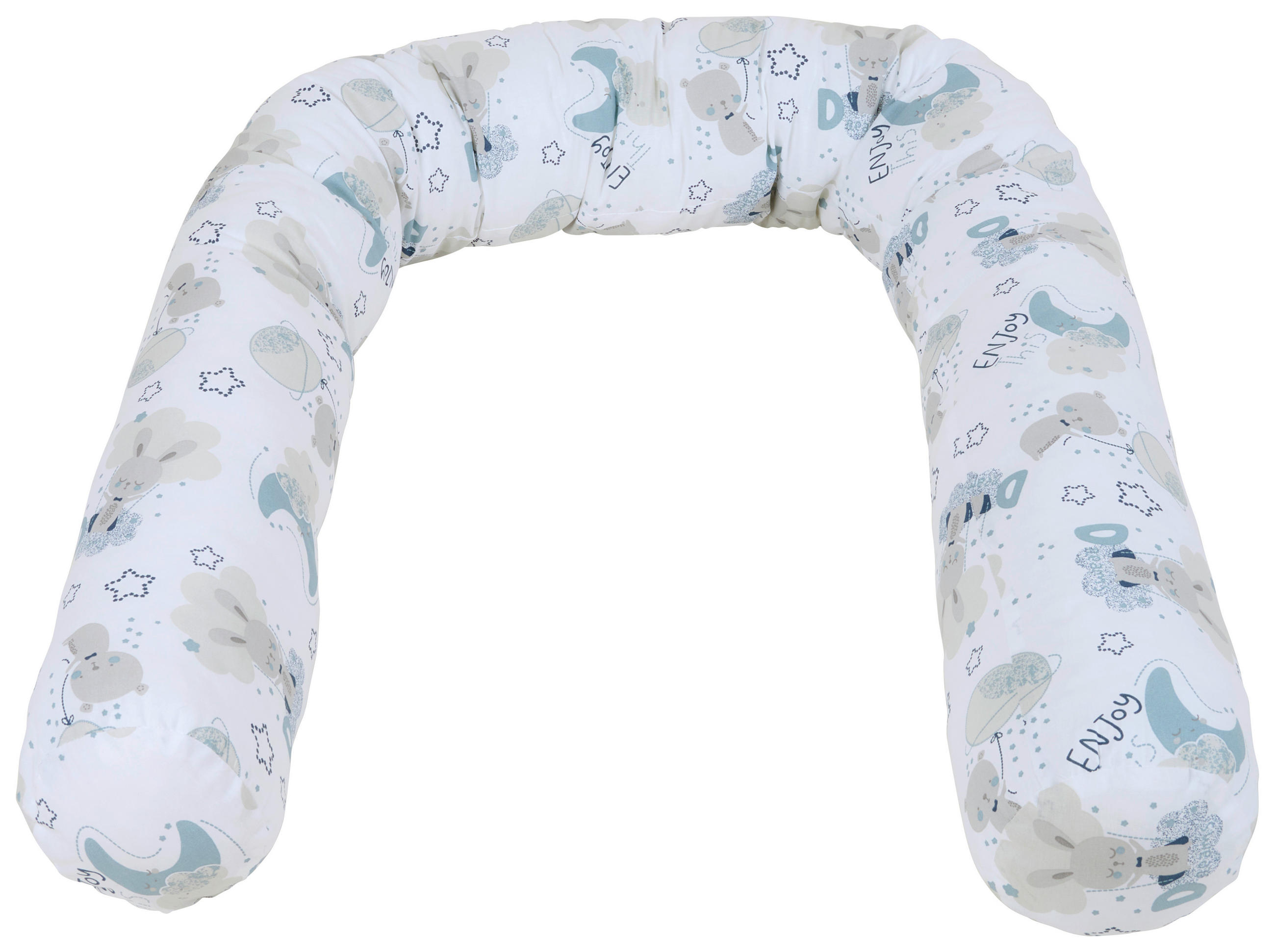 RÁCSVÉDŐ KÍGYÓ TIMMY BLUE  - kék/szürke, Basics, textil (14/180cm) - Avelia
