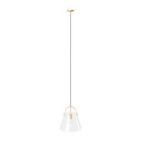 HÄNGELEUCHTE PLAYBOY 22/25/22 cm   - Goldfarben, Basics, Glas/Metall (22/25/22cm) - Playboy