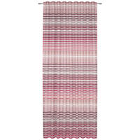 FERTIGVORHANG  halbtransparent   140/245 cm  - Rot, Basics, Textil (140/245cm) - Novel