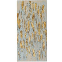 ÖLGEMÄLDE Abstraktes  - Multicolor, Basics, Holzwerkstoff (100/50cm)