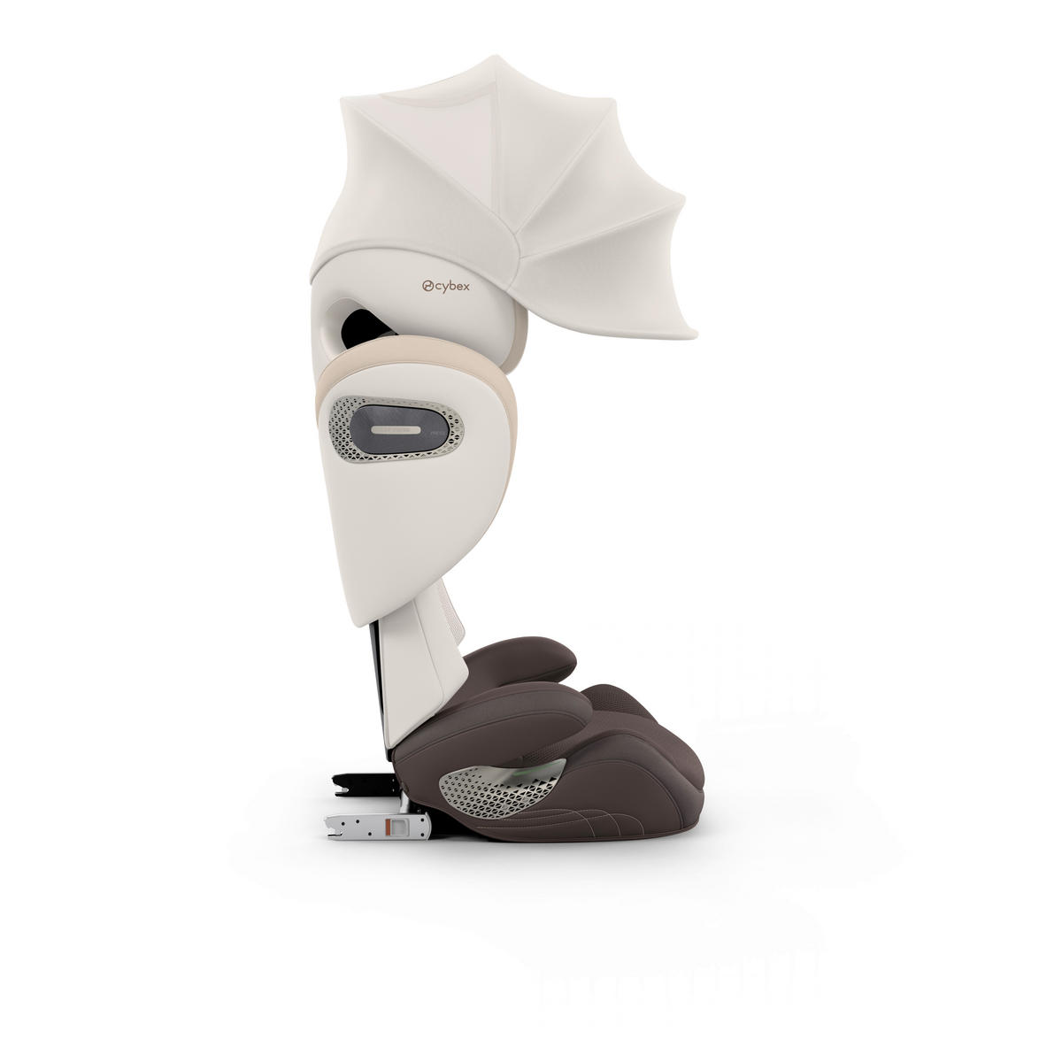 KINDERAUTOSITZ Solution S Style Amber Brown  - Hellbraun, Basics, Kunststoff/Textil (42/49,5/61cm) - cybex PLATINUM
