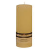 STUMPENKERZE  - Champagner, Basics (7,8/20cm) - Steinhart