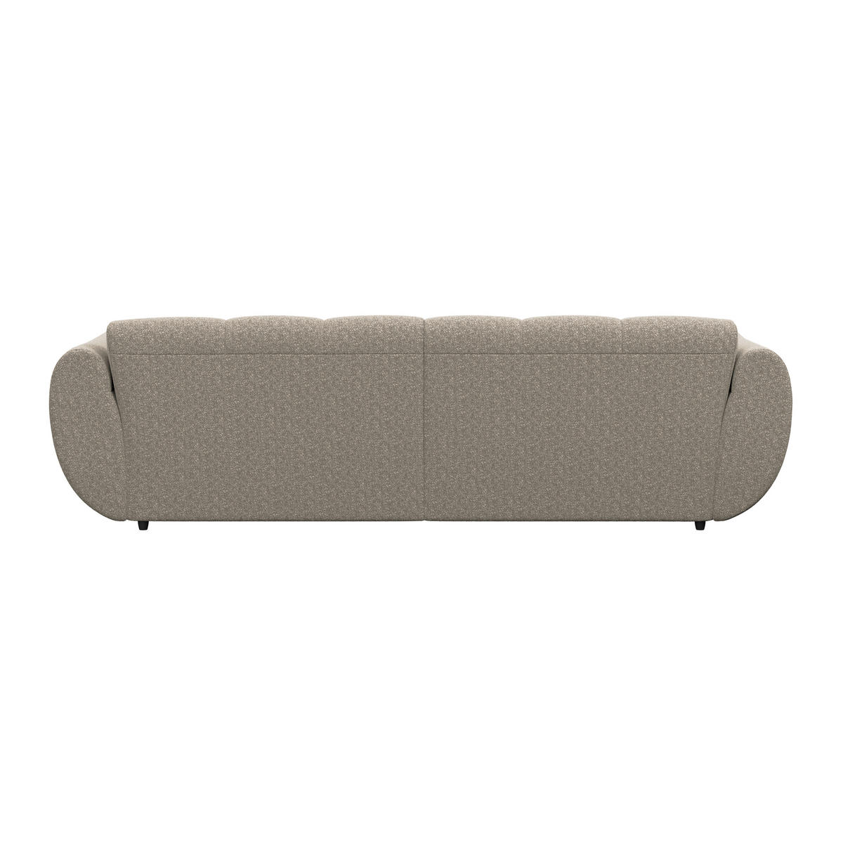 ECKSOFA Beige Chenille  - Dunkelgrün/Beige, Trend, Kunststoff/Textil (178/280cm) - MID.YOU