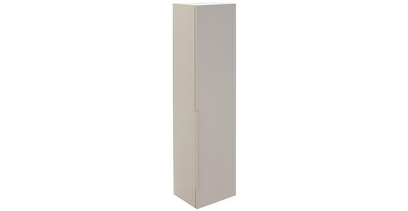 GARDEROBENSCHRANK  in 40/160/33 cm  - Taupe, Design, Holzwerkstoff/Metall (40/160/33cm) - Dieter Knoll