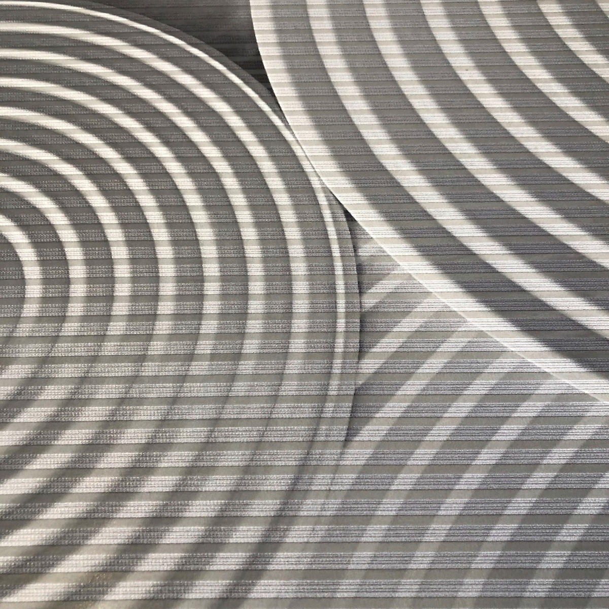 FLÄCHENVORHANG in Grau halbtransparent  - Grau, Design, Textil (60/245cm)