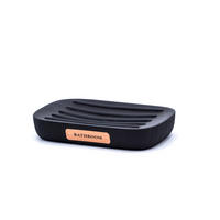 MÝDLENKA černá, měděné barvy - měděné barvy/černá, Basics, kov/plast (12,8/2,2/8,3cm) - Sadena