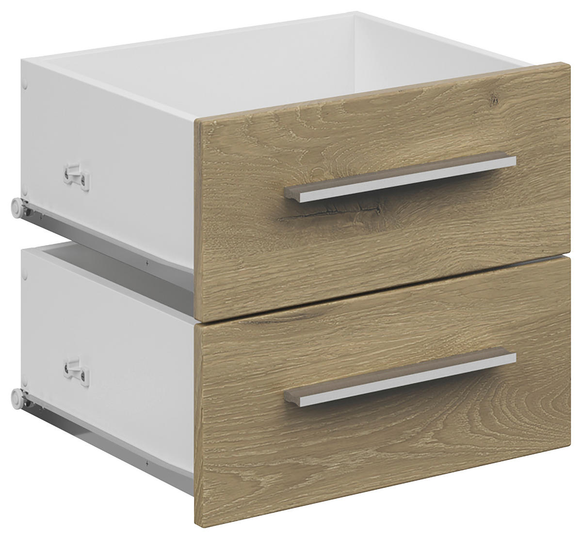 SCHUBKASTENEINSATZ 36,4/34,1/36,6 cm   - Eichefarben, KONVENTIONELL, Holzwerkstoff (36,4/34,1/36,6cm) - Voleo