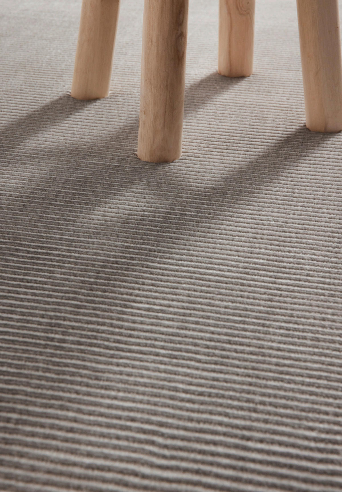 LÄUFER 80/240 cm Perles  - Creme/Grau, Basics, Kunststoff (80/240cm) - Elle Decoration