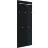GARDEROBENPANEEL  in 60/170/10 cm  - Anthrazit, Design, Glas/Holzwerkstoff (60/170/10cm)