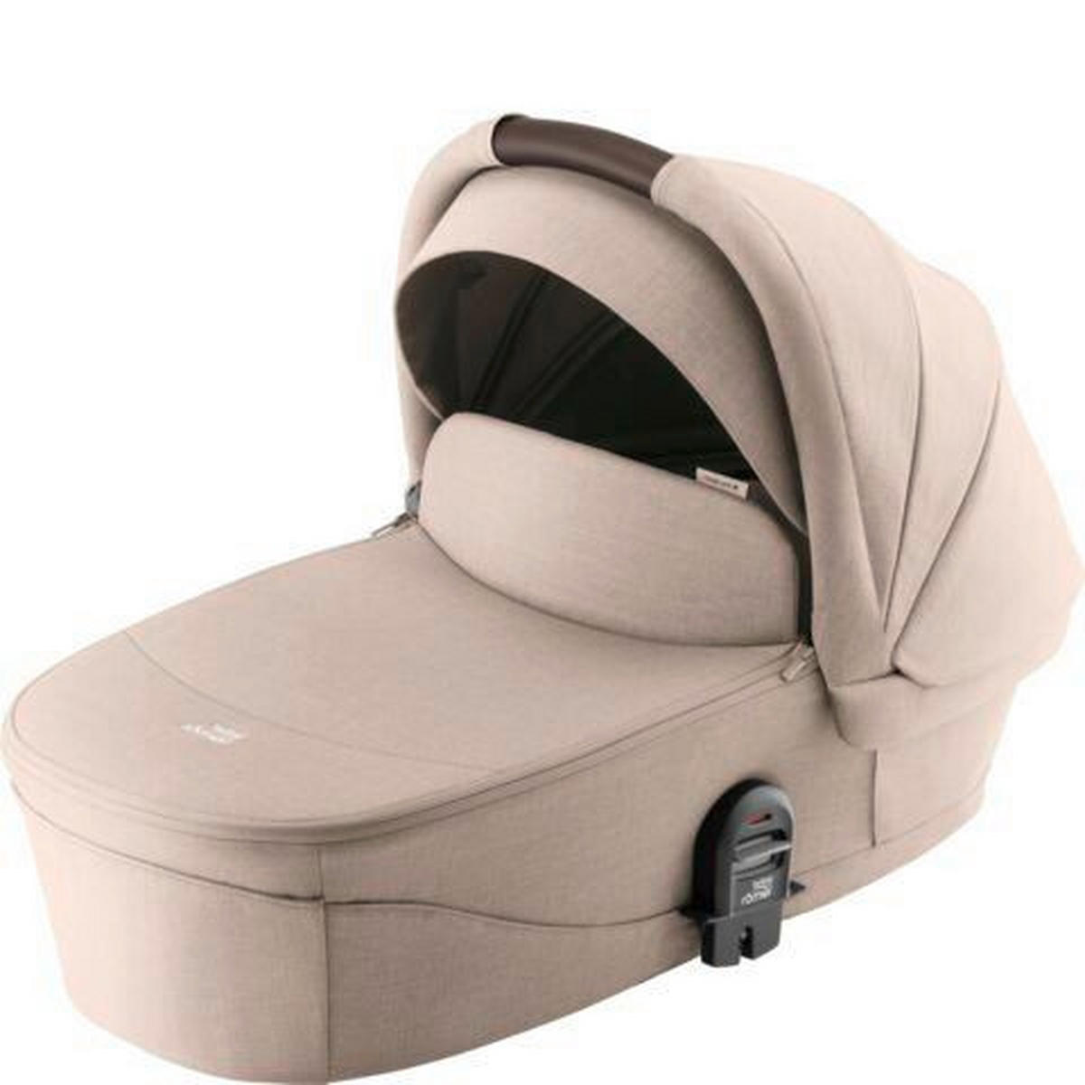 LIEGEWANNE Smile 5Z  - Hellbraun, Basics, Textil/Metall (20/43/85.5cm) - Britax Römer