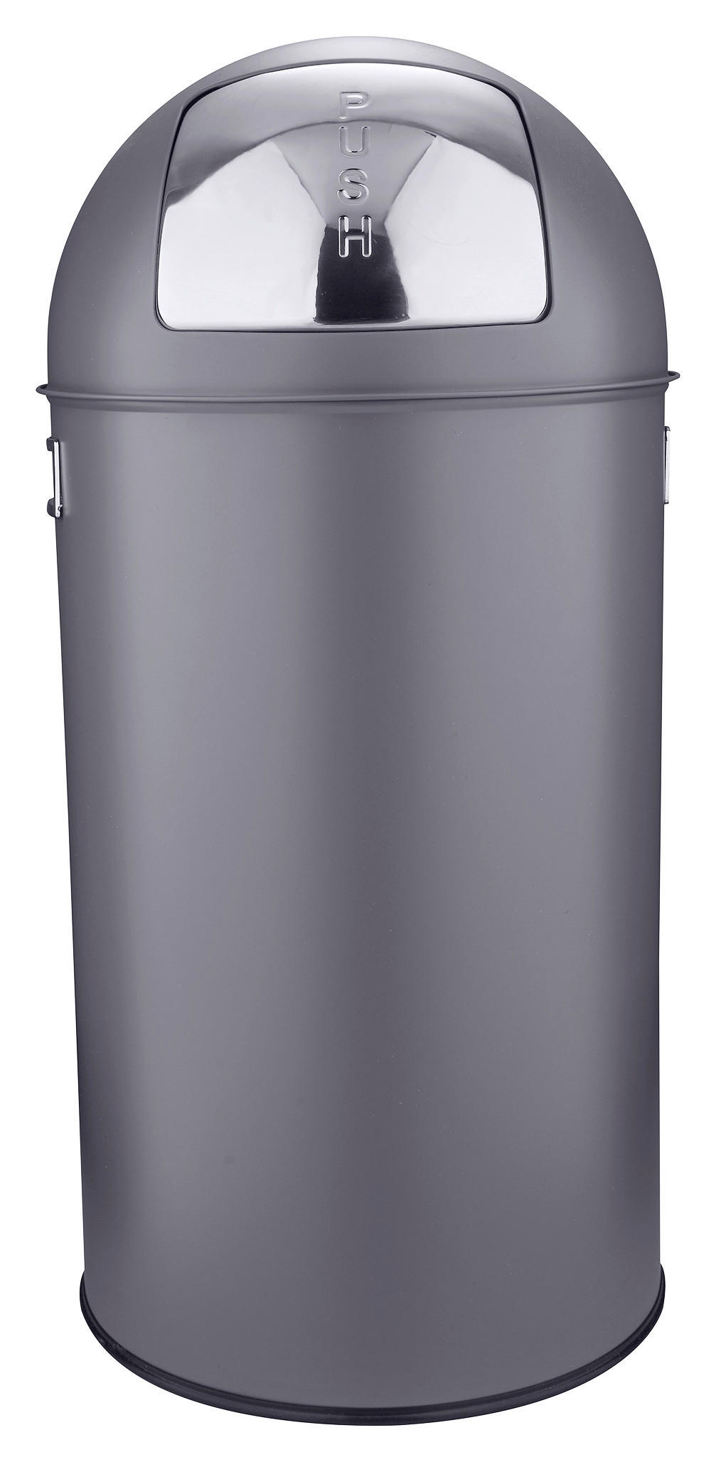 ABFALLEIMER 50 L  - Grau, KONVENTIONELL, Metall (34/74cm) - P & B