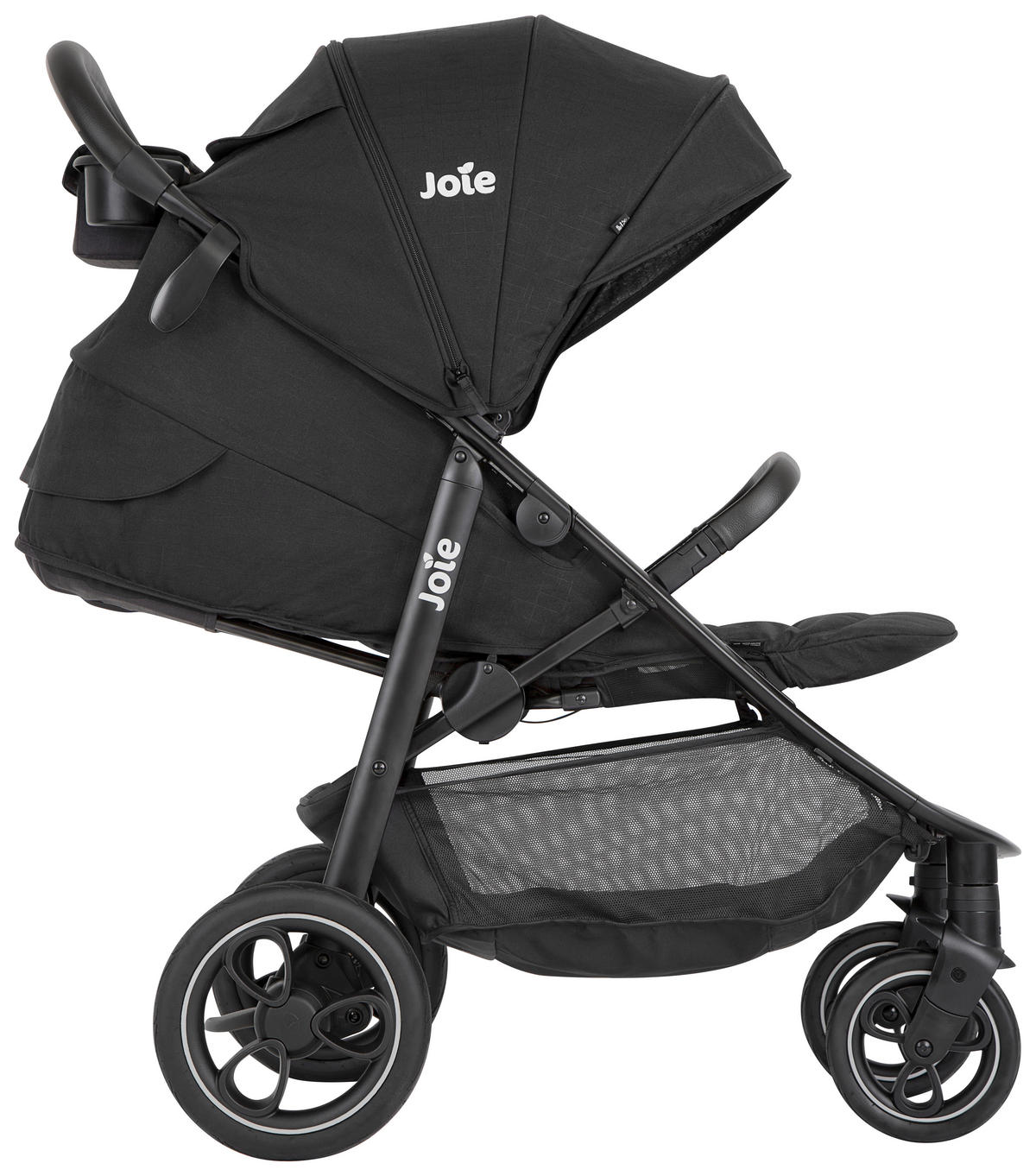 BUGGY LITETRAX PRO  - Schwarz, Basics, Textil/Metall (58/103/93,6cm) - Joie