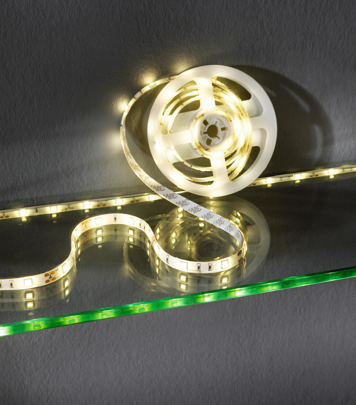 LED-DEKOLEUCHTE - Basics, Kunststoff (300/1/0.3cm) - Globo