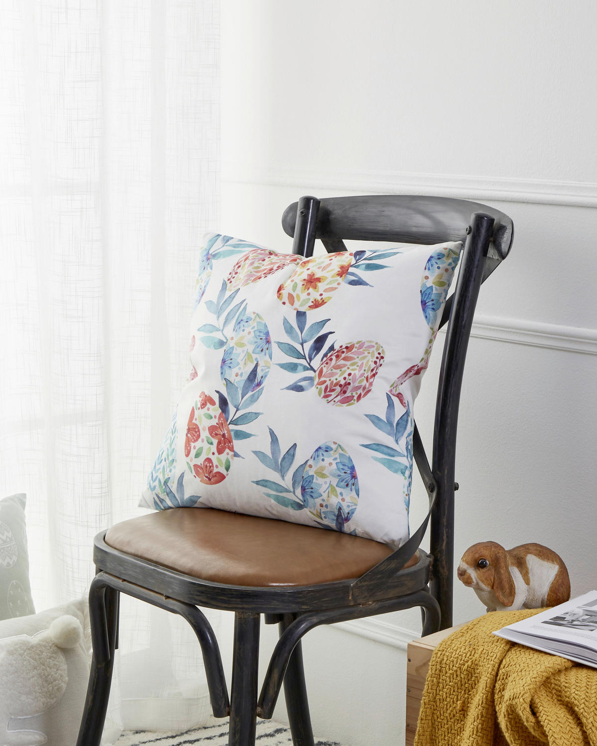 ZIERKISSEN  45/45 cm   - Multicolor, Basics, Textil (45/45cm) - Eglo