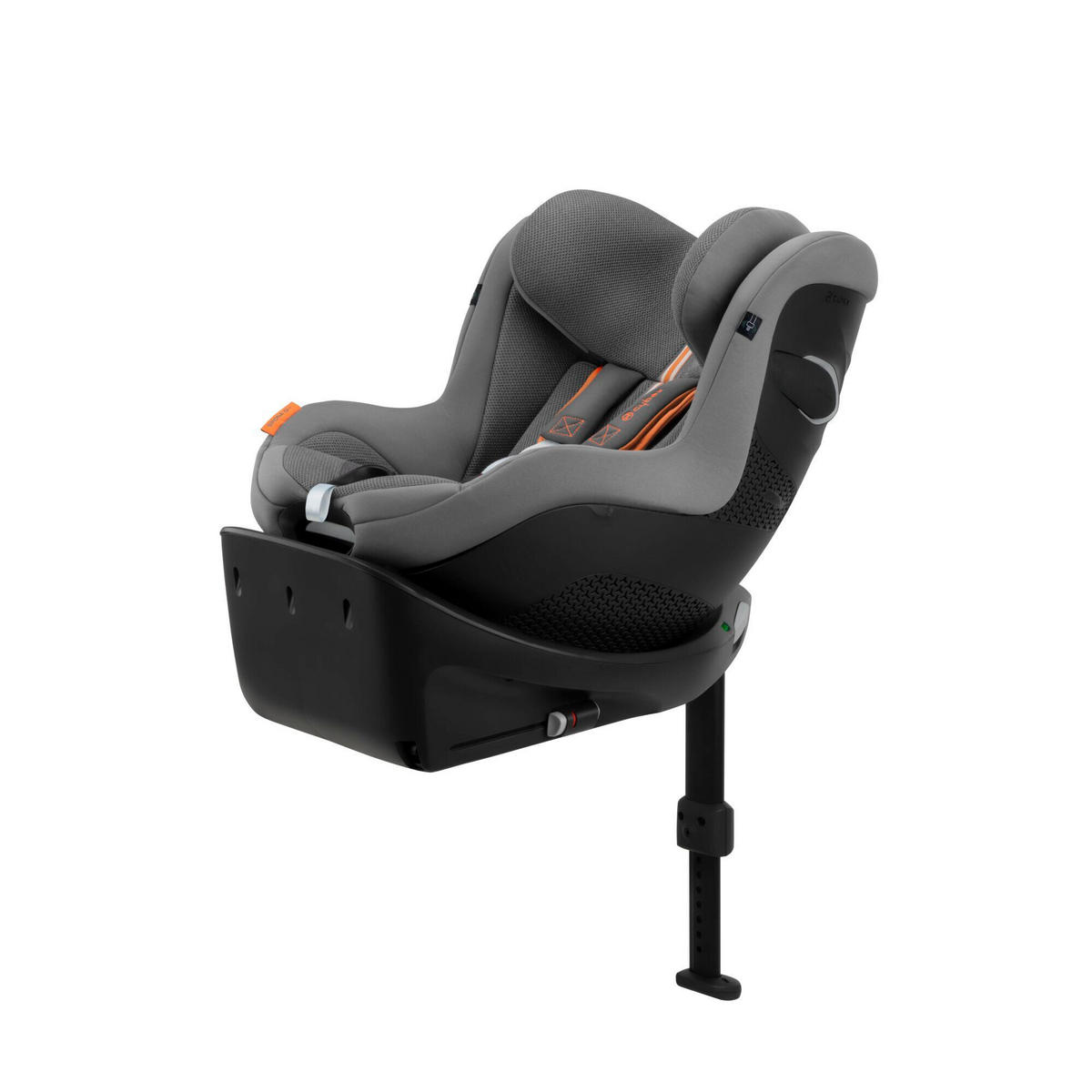 KINDERAUTOSITZ Sirona G i-Size+  - Grau, Basics, Kunststoff/Textil (71/44/75cm) - cybex GOLD