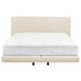 BOXSPRINGBETT 180/200 cm  in Sandfarben  - Sandfarben/Schwarz, Design, Holz/Holzwerkstoff (180/200cm) - Dieter Knoll