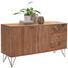 KOMMODE 145/80/45 cm - Messingfarben/Bronzefarben, Trend, Holz/Metall (145/80/45cm) - Ambia Home KOMMODE 145/80/45 cm - Messingfarben/Bronzefarben, Trend, Holz/Metall (145/80/45cm) - Ambia Home