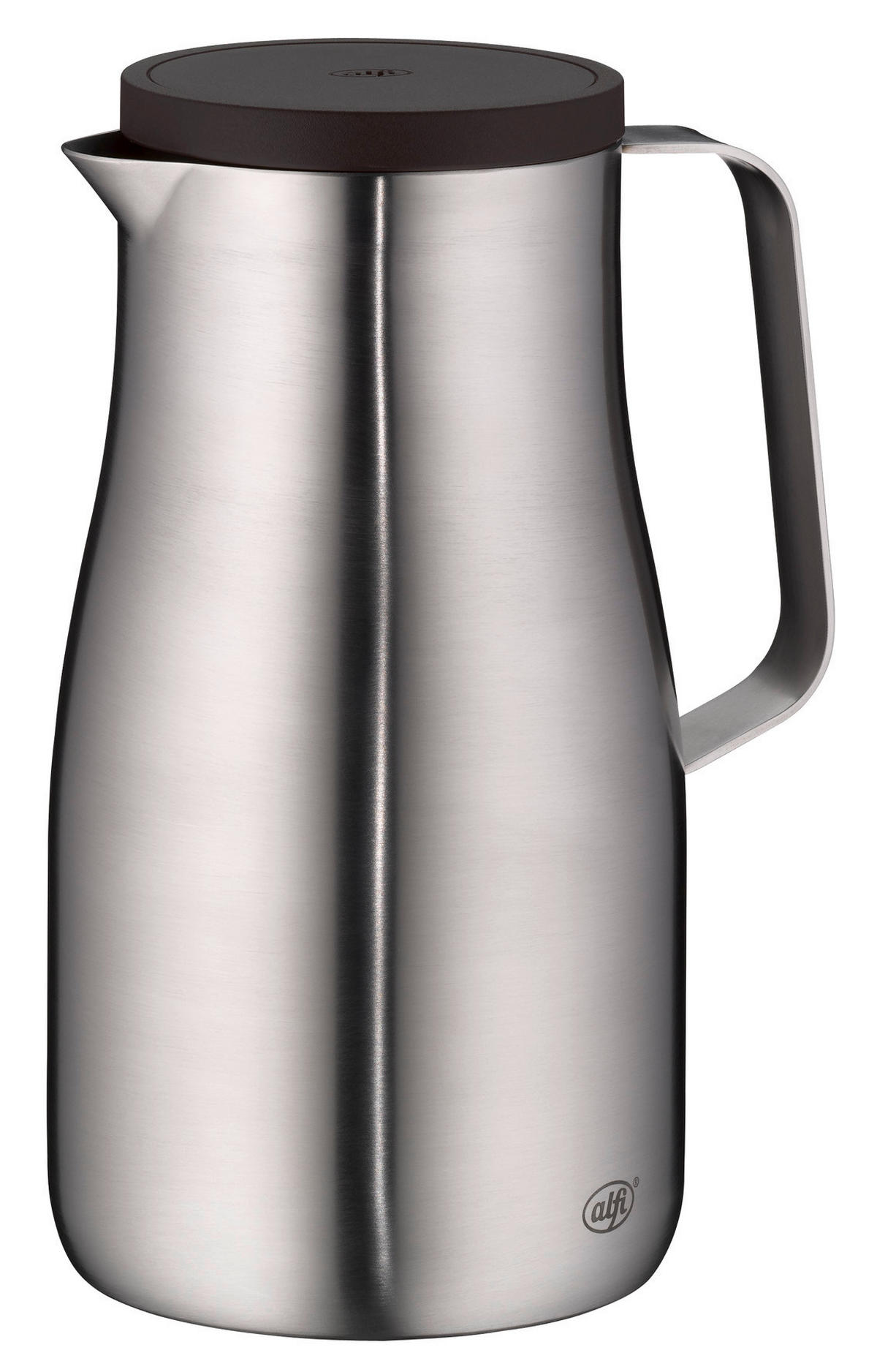 ISOLIERKANNE STUDIO 1 L  - Silberfarben, Design, Metall (1l) - Alfi