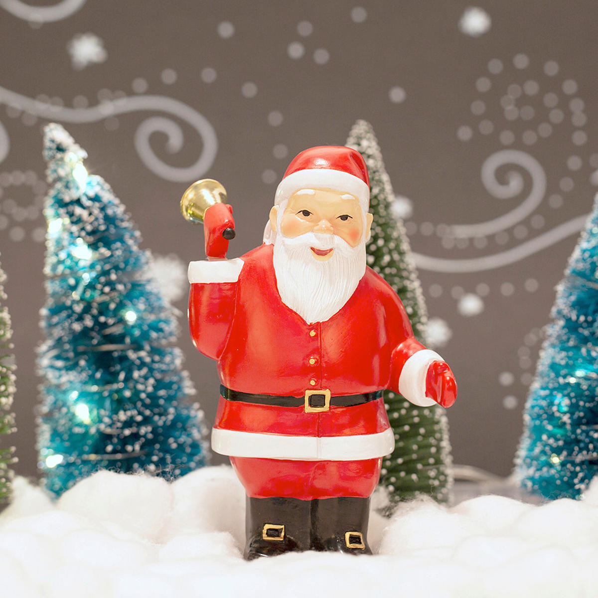 BOŽIĆNA FIGURA - višebojno, Basics, plastika (9/5.5/20.3cm) - Kikkerland