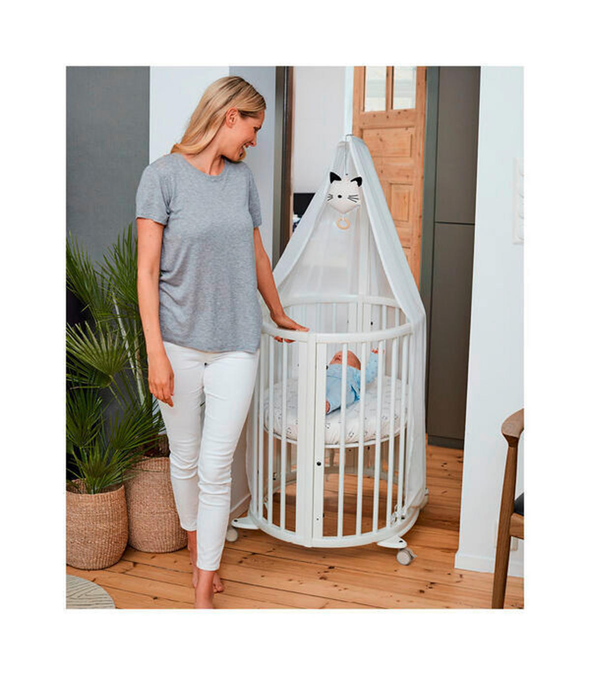 HIMMEL Sleepi V3   - Weiss, Basics, Textil - Stokke