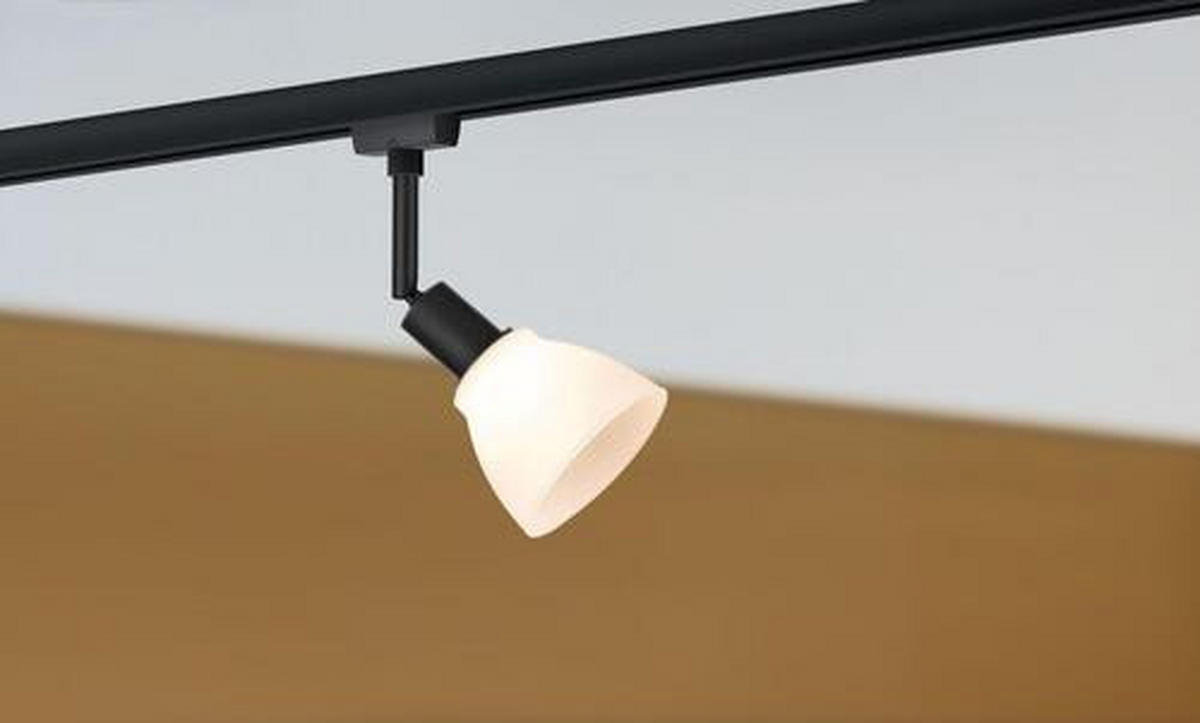 SCHIENENSYSTEM-STRAHLER Urail 4,4/16,3 cm   - Schwarz, Design, Kunststoff/Metall (4,4/16,3cm) - Paulmann