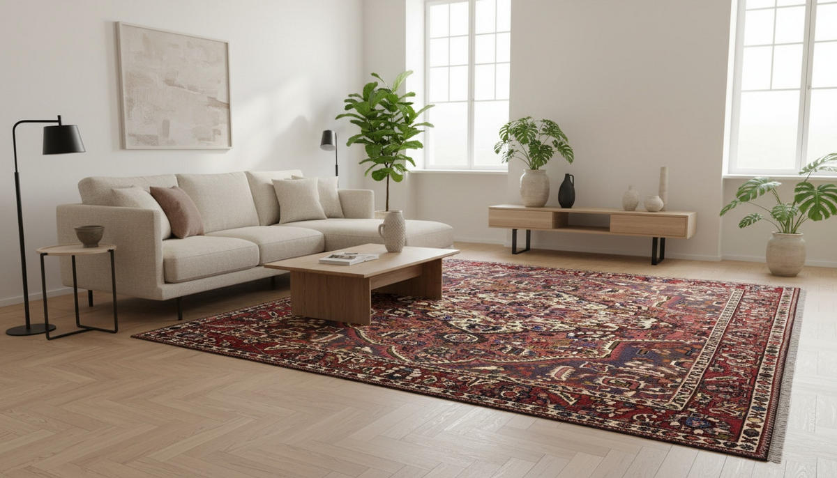 ORIENTTEPPICH 200/300 cm PERSISCHE LEGENDEN  - Dunkelbraun/Weinrot, Lifestyle, Textil (200/300cm) - Cazaris