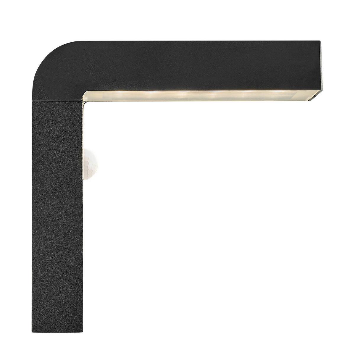 WANDLEUCHTE Alya 20/20.5/9 cm  - Schwarz, Design, Kunststoff (20/20.5/9cm) - Nordlux