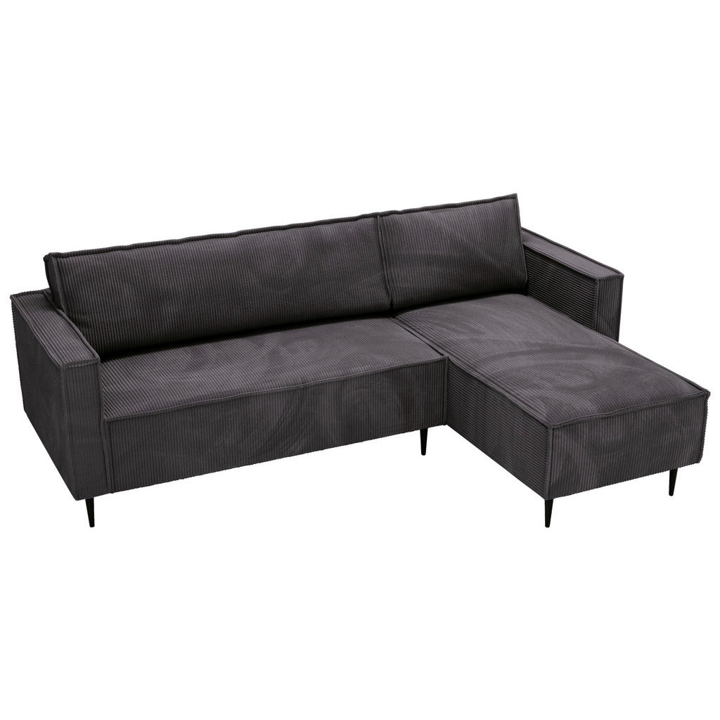 Thumbnail - Livetastic Ecksofa, Graphit, Textil, 3-Sitzer, Füllung: Schaumstoff, L-Form, einmalig seitenverkehrt montierbar, 223x151...