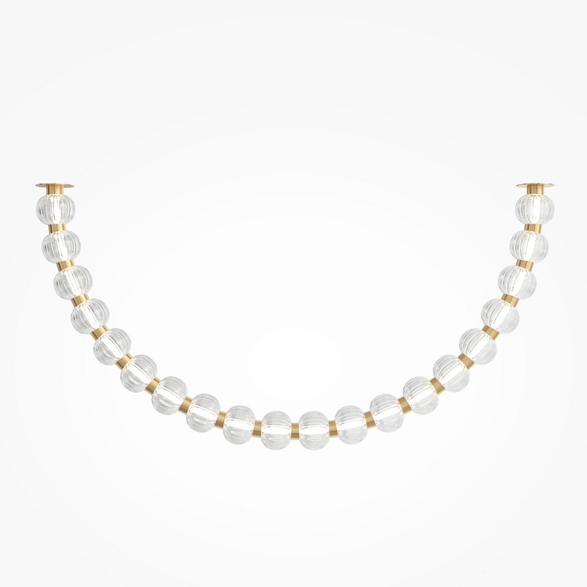 DECKENLEUCHTE 150/9/63,6 cm   - Goldfarben, MODERN, Metall (150/9/63,6cm) - MAYTONI