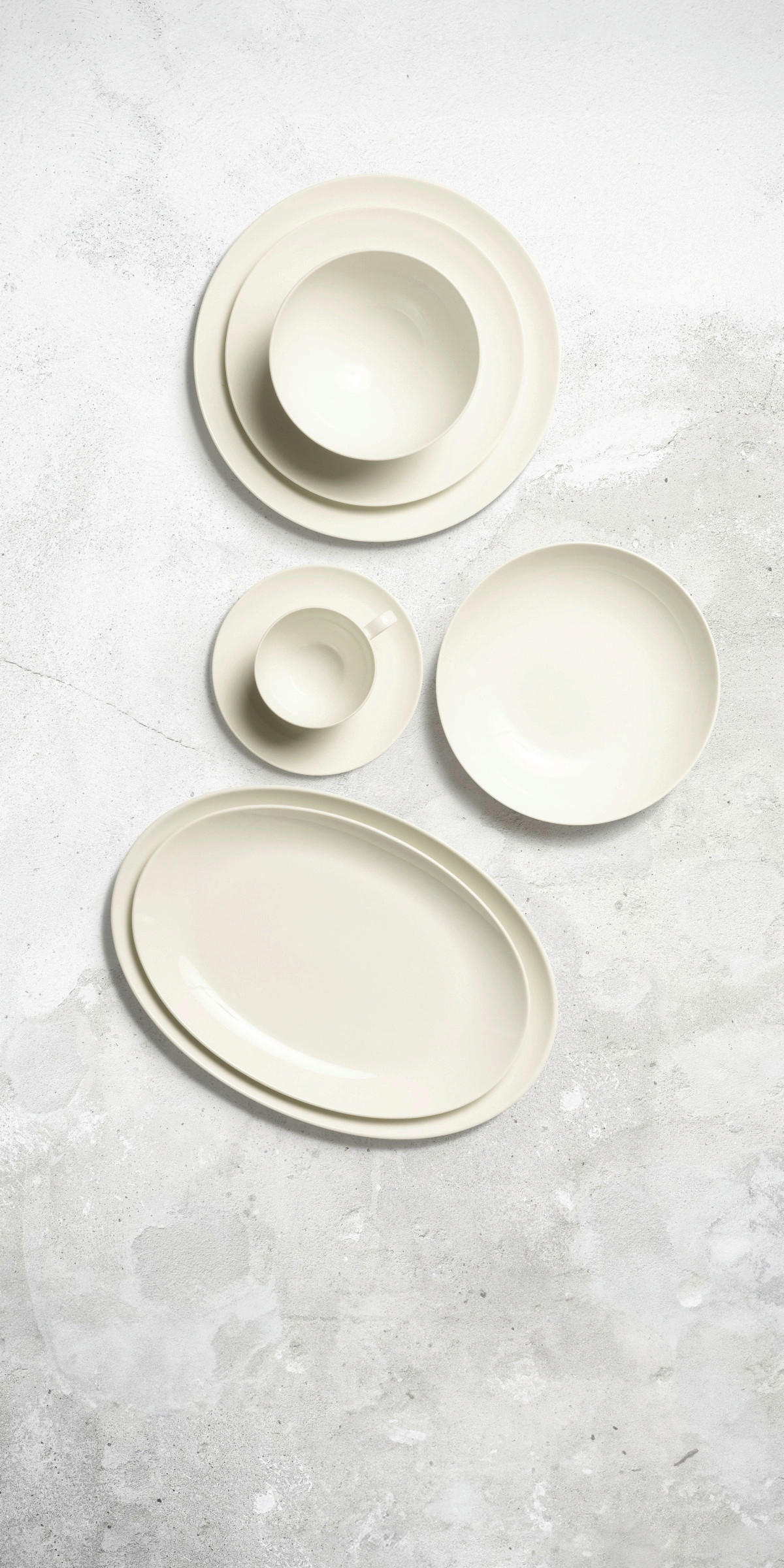 SERVIERPLATTE  - Creme, Basics, Keramik (31,3/21,1/2,9cm) - Seltmann Weiden