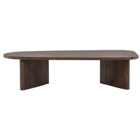 SOFFBORD i trämaterial, trä 130/65/32 cm  - mörkbrun, Design, trämaterial/trä (130/65/32cm) - Best Price