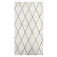 WEBTEPPICH 80/150 cm Diamond -BEST-  - Sandfarben/Beige, Trend, Textil (80/150cm) - Novel