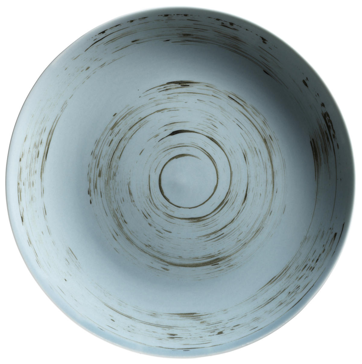 KOMBISERVICE Blau, Grau, Weiß, Beige Derby 16-teilig 4 Personen  - Blau/Beige, Basics, Keramik (33/31,5/35cm) - Mäser