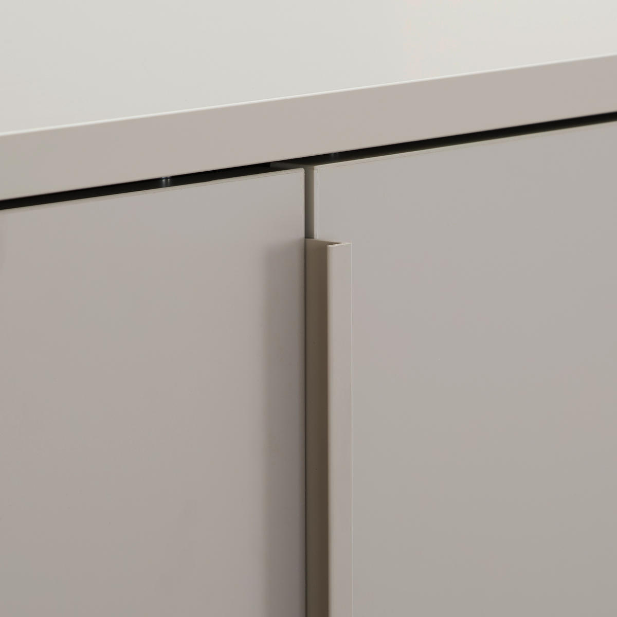 SCHUHSCHRANK Taupe  - Taupe, Design, Holzwerkstoff/Metall (189/82/33cm) - Dieter Knoll